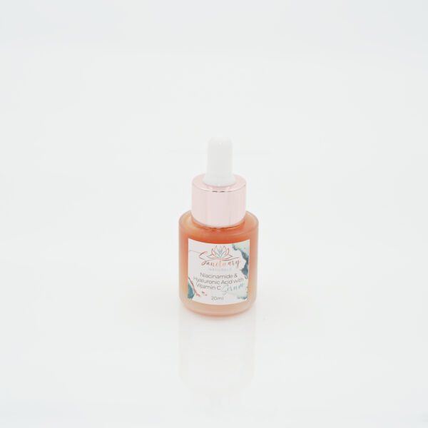 Sanctuary Naturals Niacinamide and Hyaluronic Acid Serum with Vitamin C