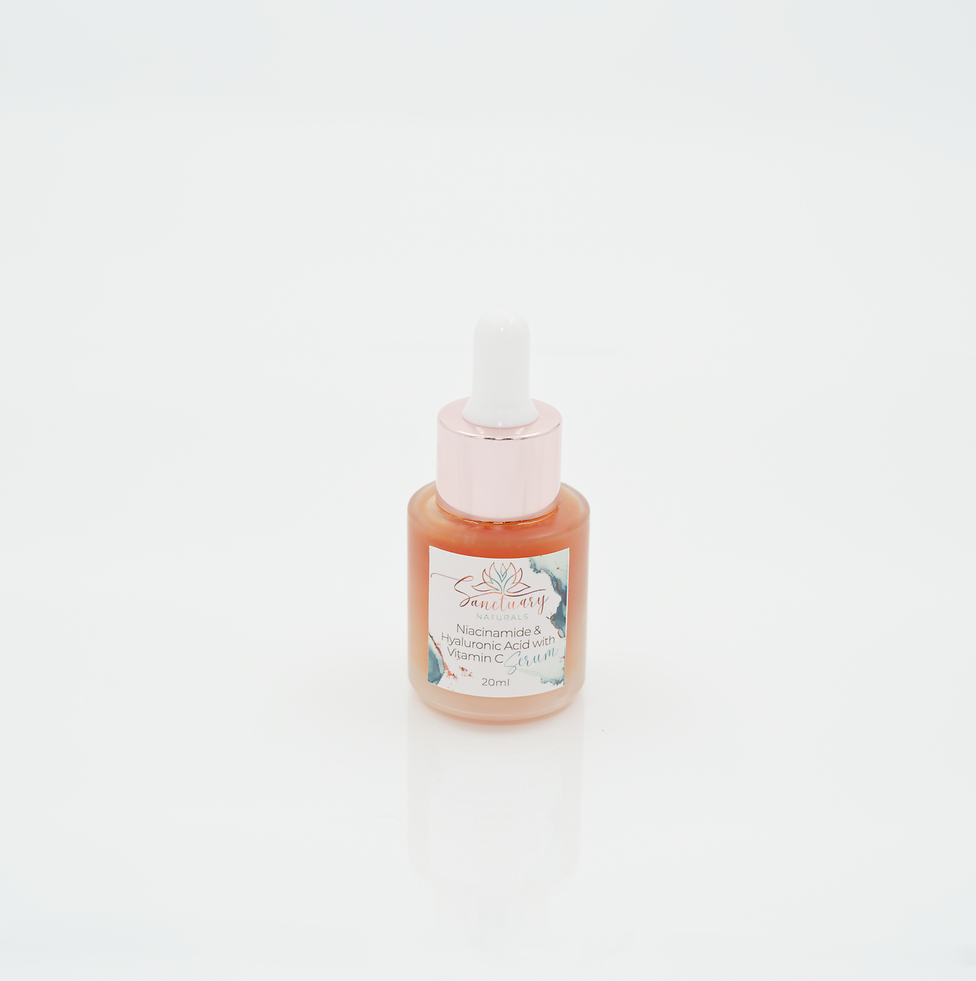 Sanctuary Naturals Niacinamide and Hyaluronic Acid Serum with Vitamin C