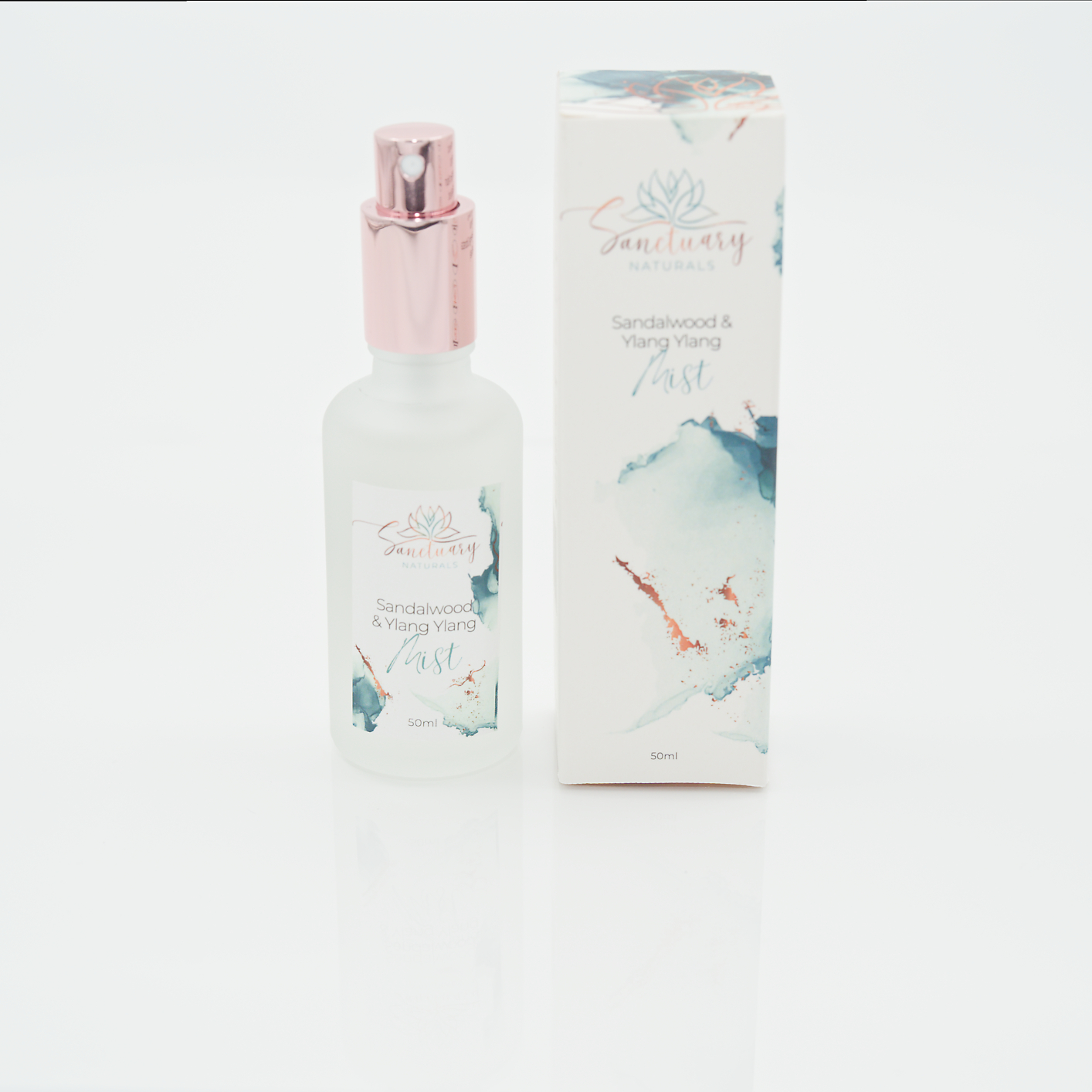 Sandalwood and Ylang Ylang Mist 50ml - Image 2