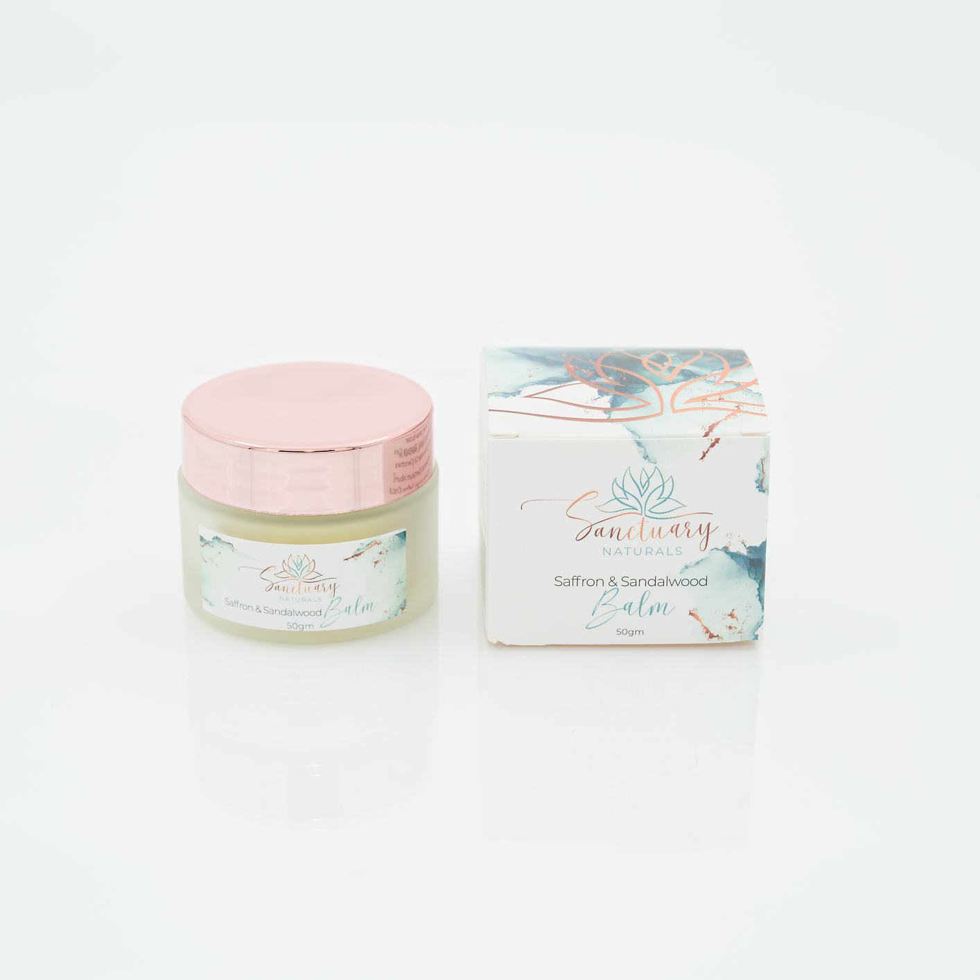 Saffron and Sandalwood Balm 50g - Image 2