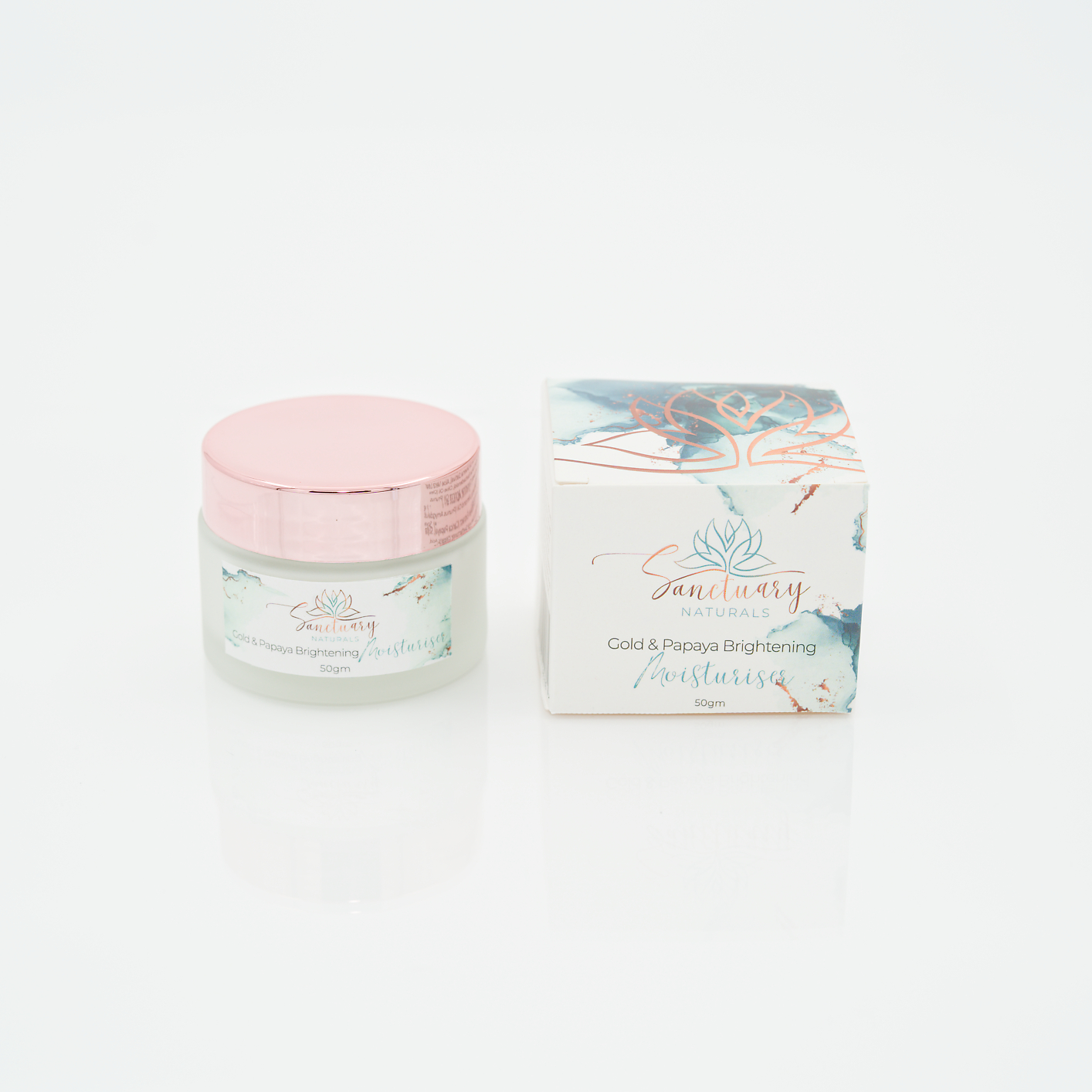 Gold and Papaya Brightening Moisturiser 50g - Image 2